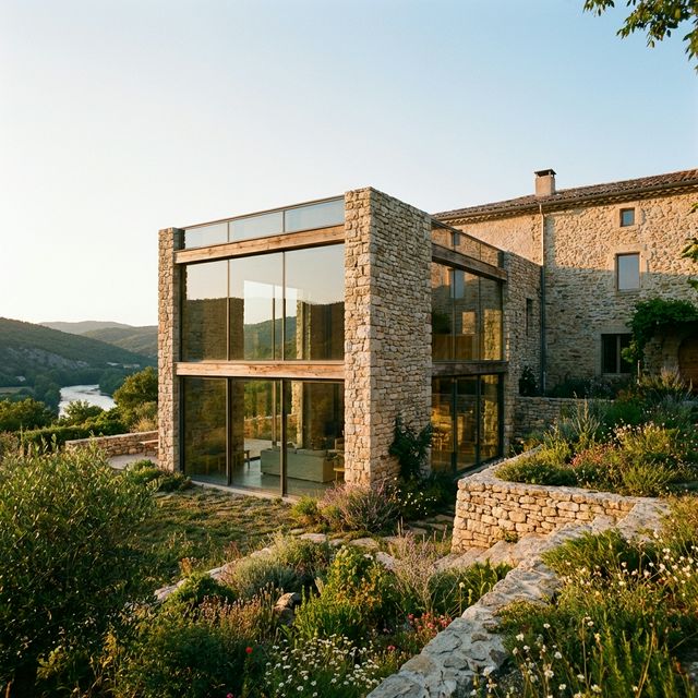 Extension de maison en Ardèche